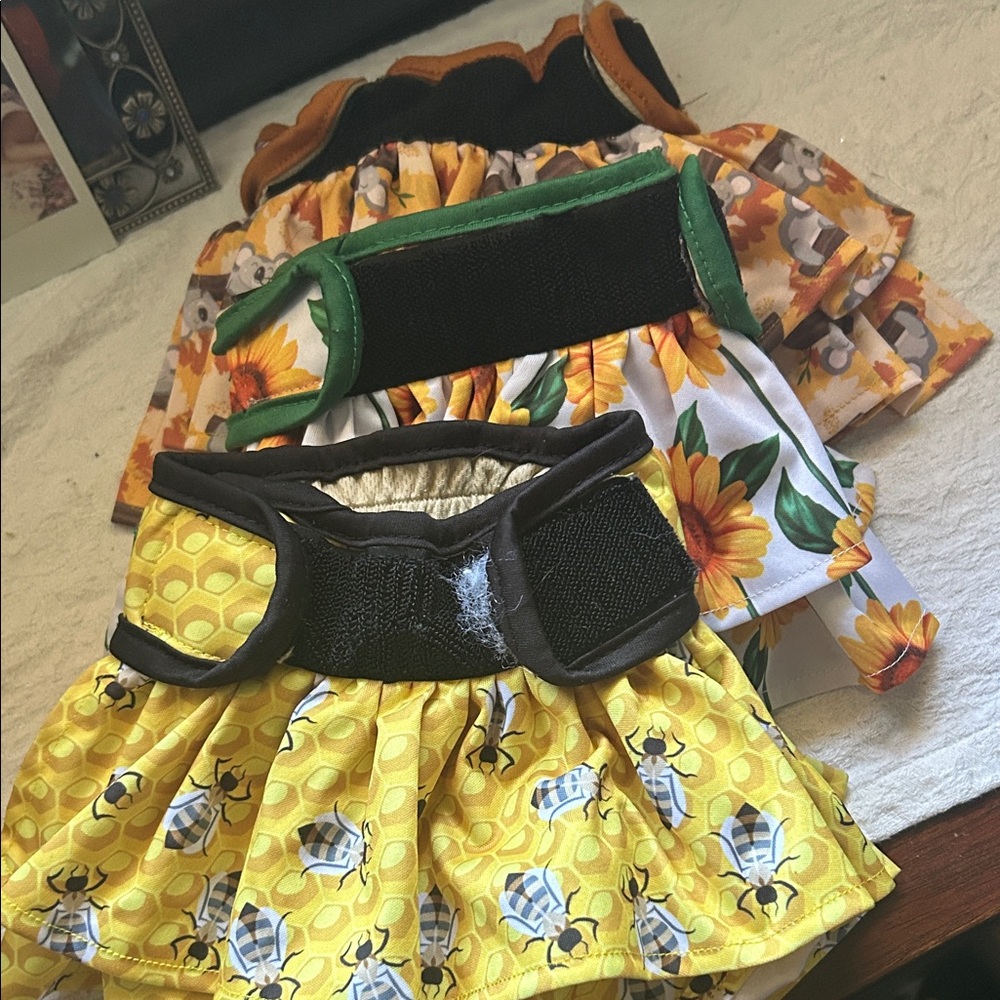 Colorful Puppy Dipper Dresses